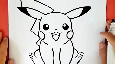 pikachu para desenhar|Como Desenhar o Pikachu (Passo a Passo)